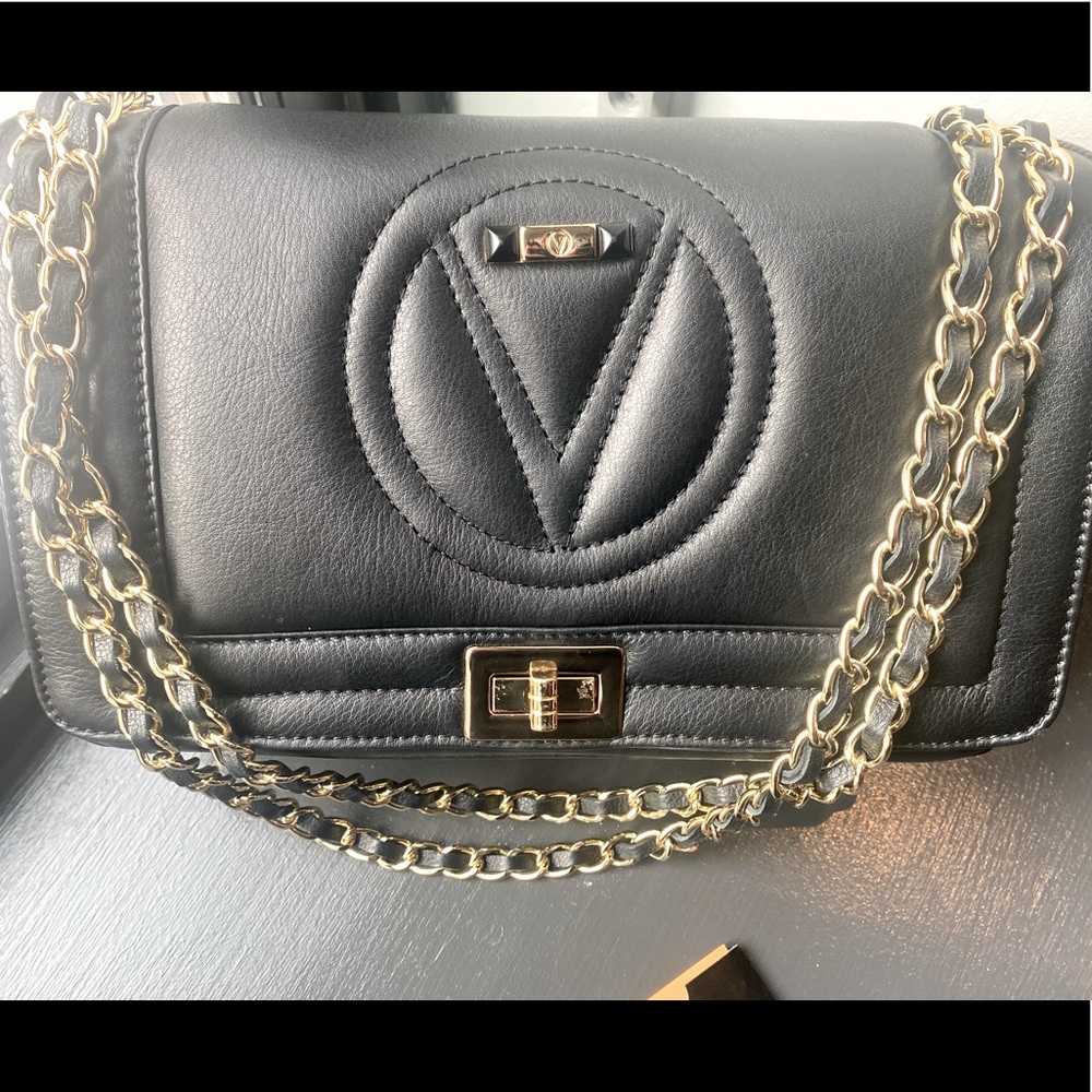 Valentino Alice Leather Shoulder Bag